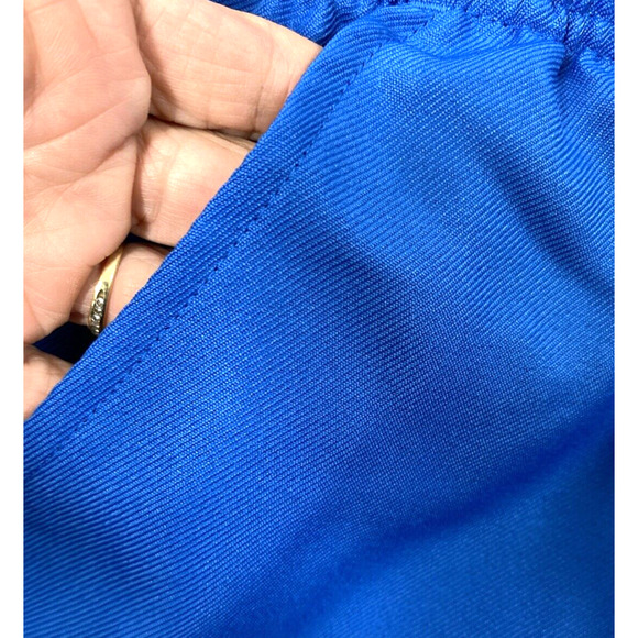 Blair Pants Womens Size 24W Blue Slacks Polyester Slimming Tummy Panel Pockets - Picture 6 of 11